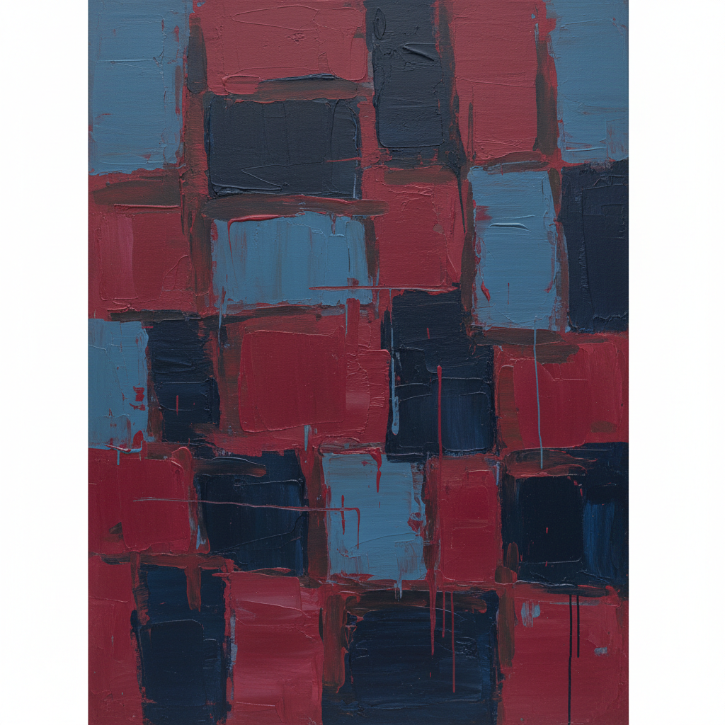 Abstract Expressionist Layers