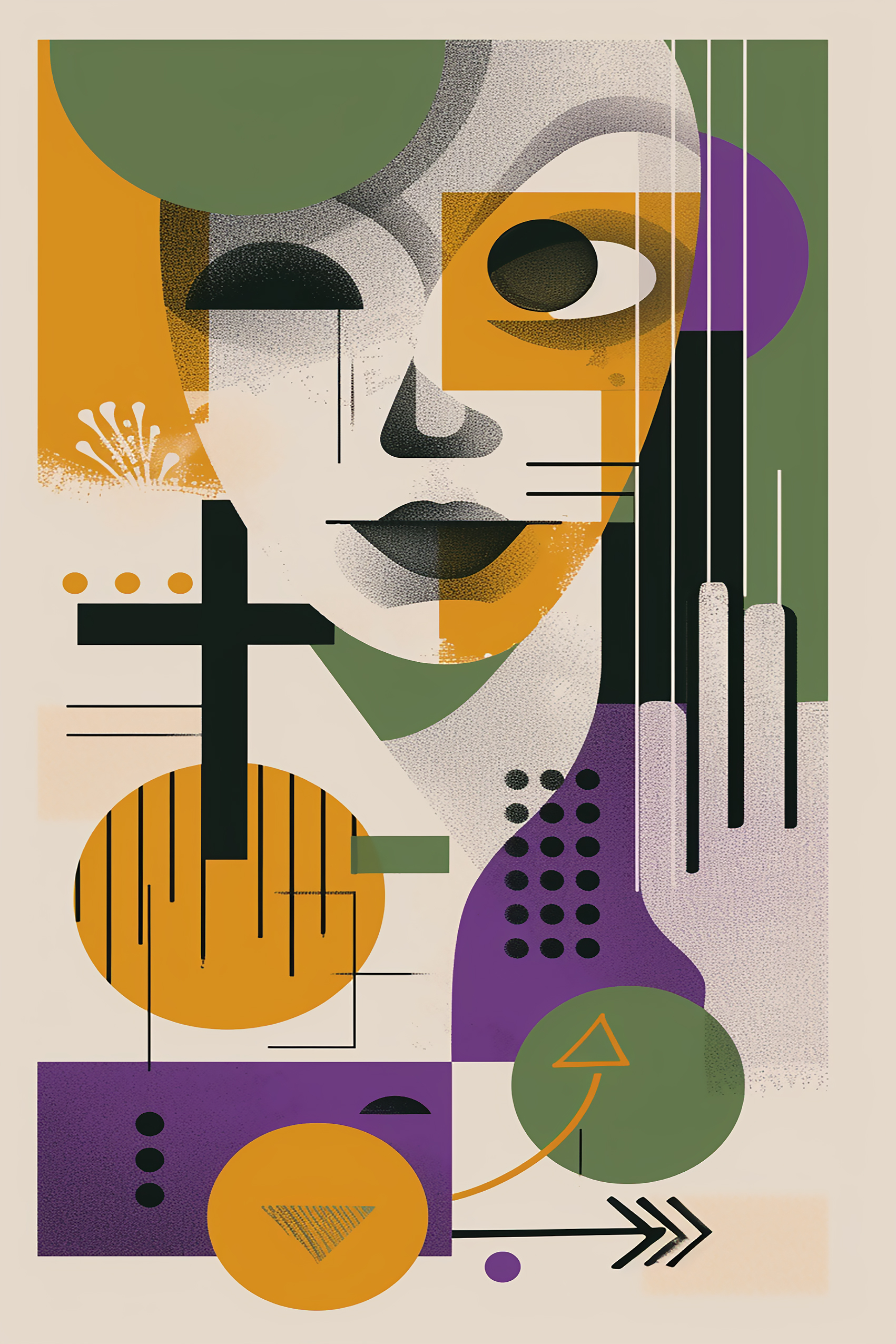 Abstract Gaze Composition
