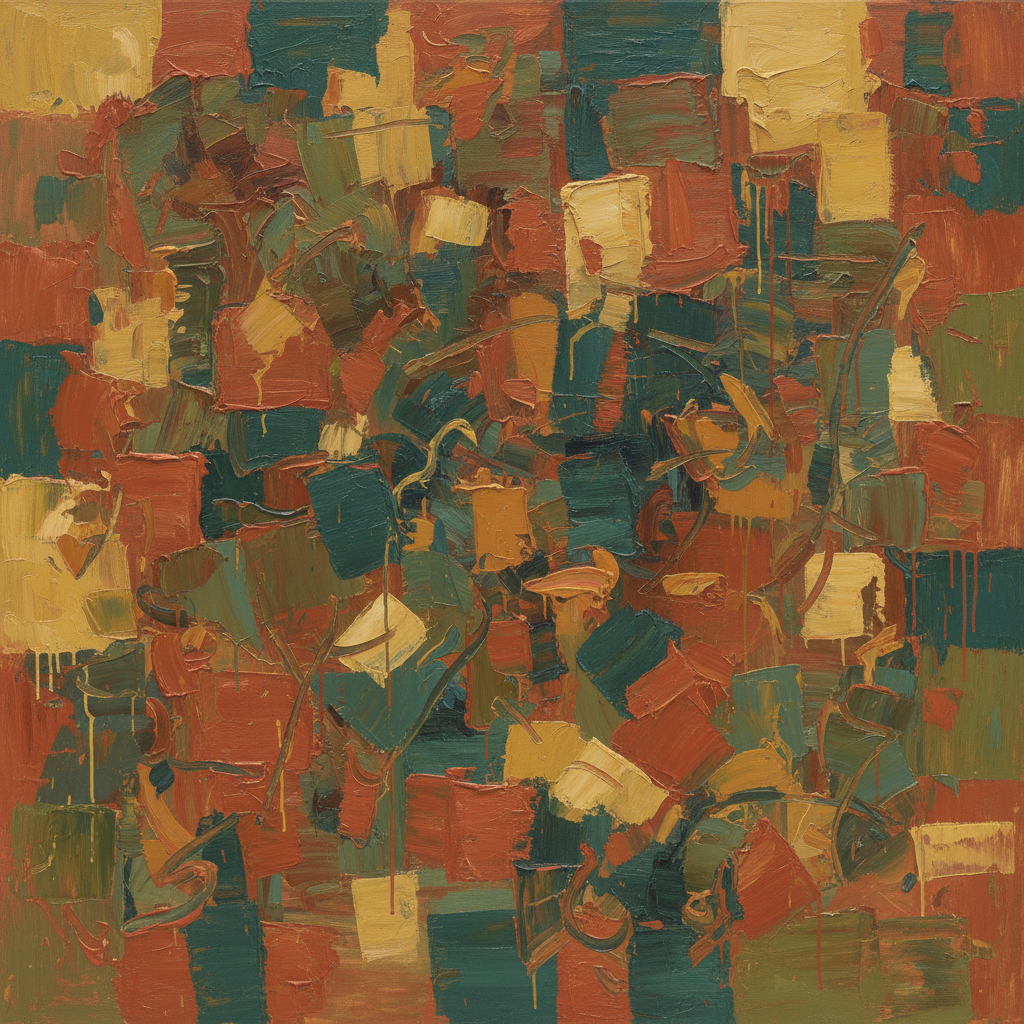 Abstract Geo-Brushwork