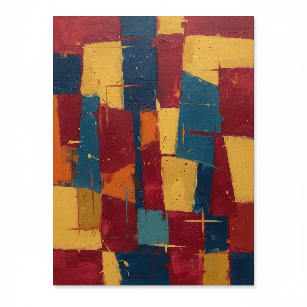 Abstract Geo-Brushwork