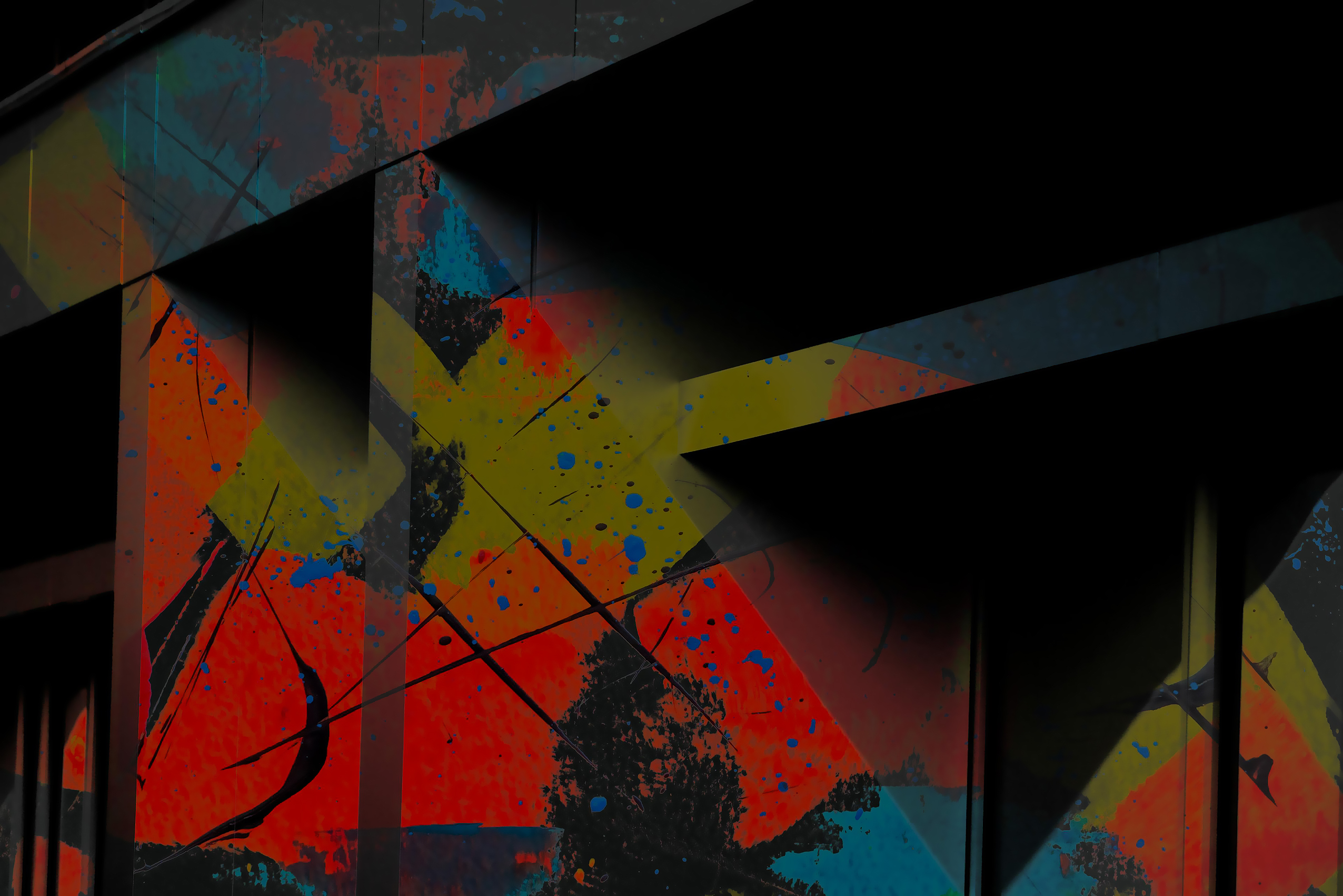Abstract Geometric Splatter