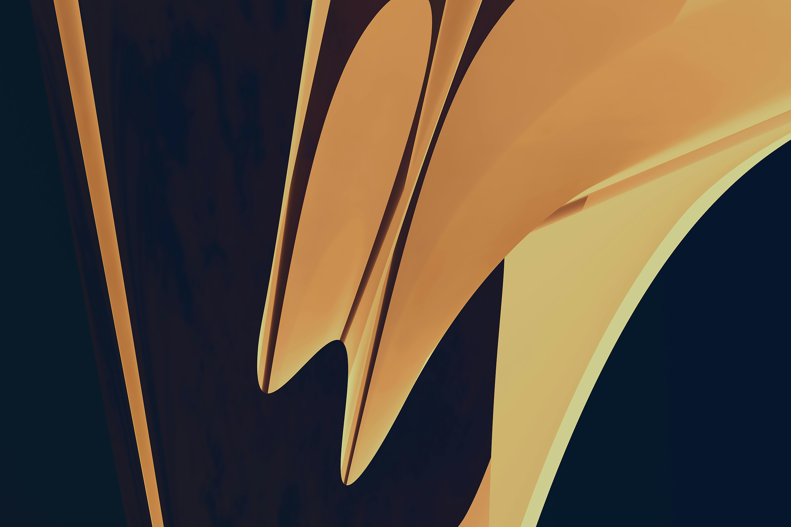 Abstract Horizon Glow