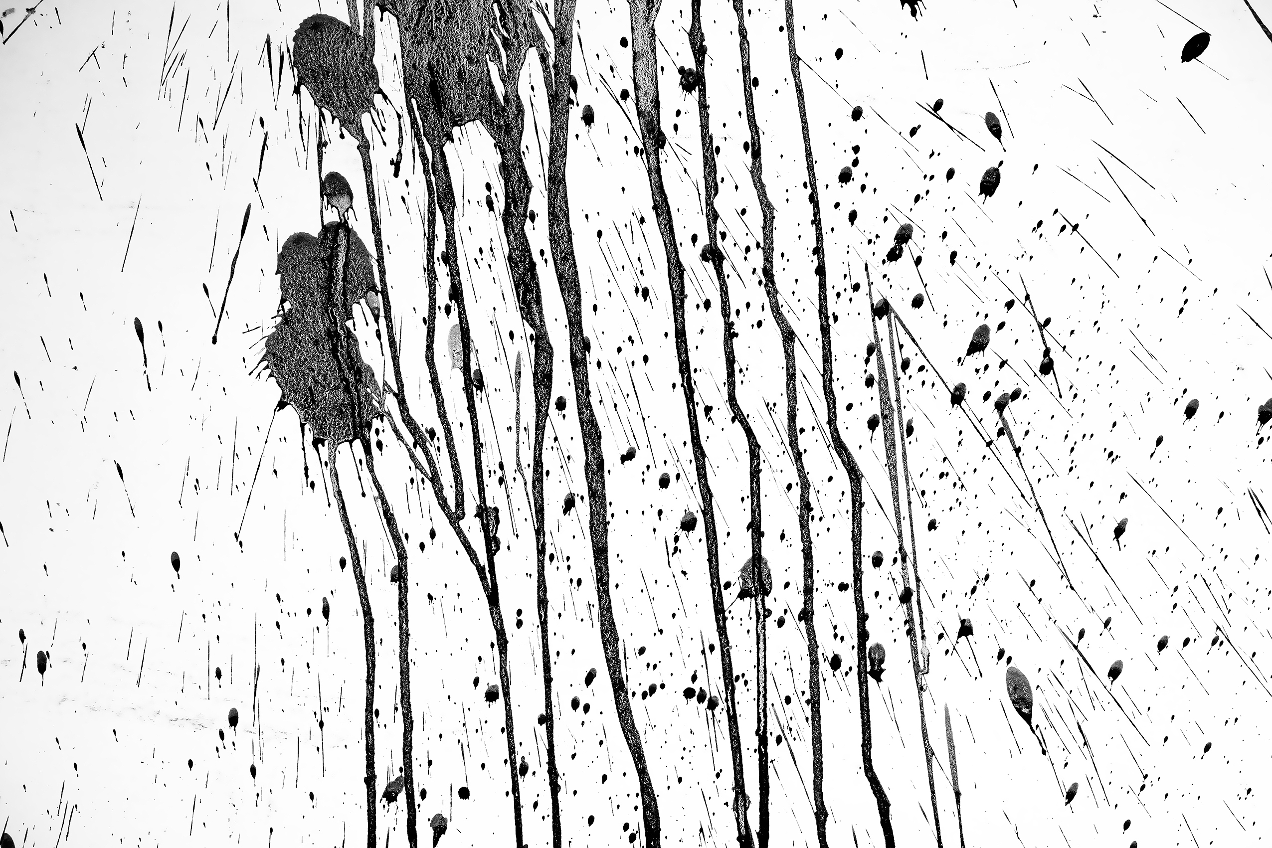 Abstract Ink Cascade