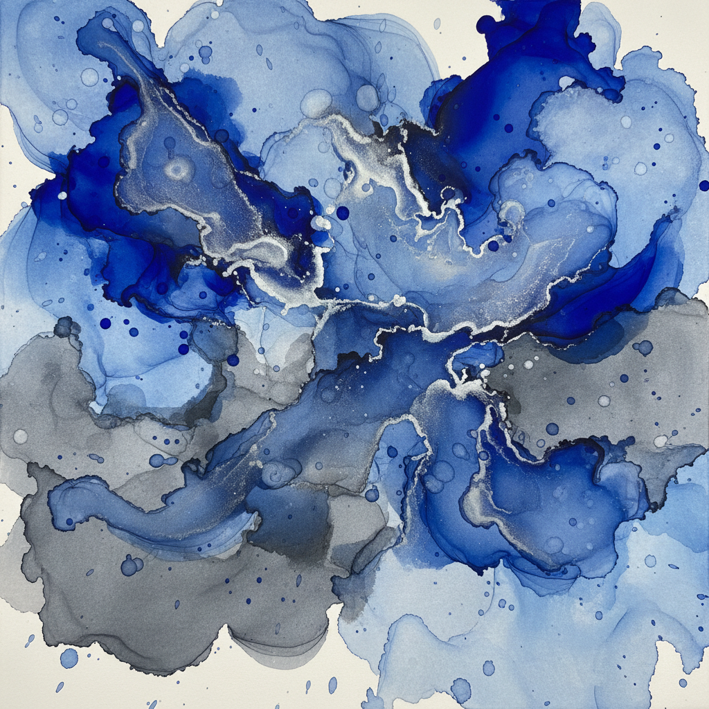 Abstract Ink Flow