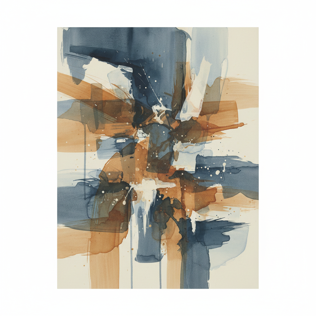 Abstract Ink Flow