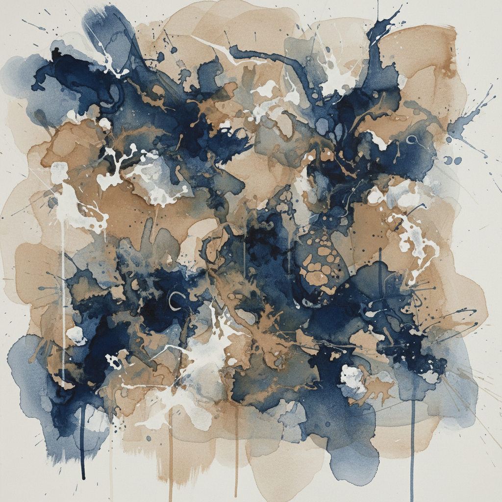 Abstract Ink Flow