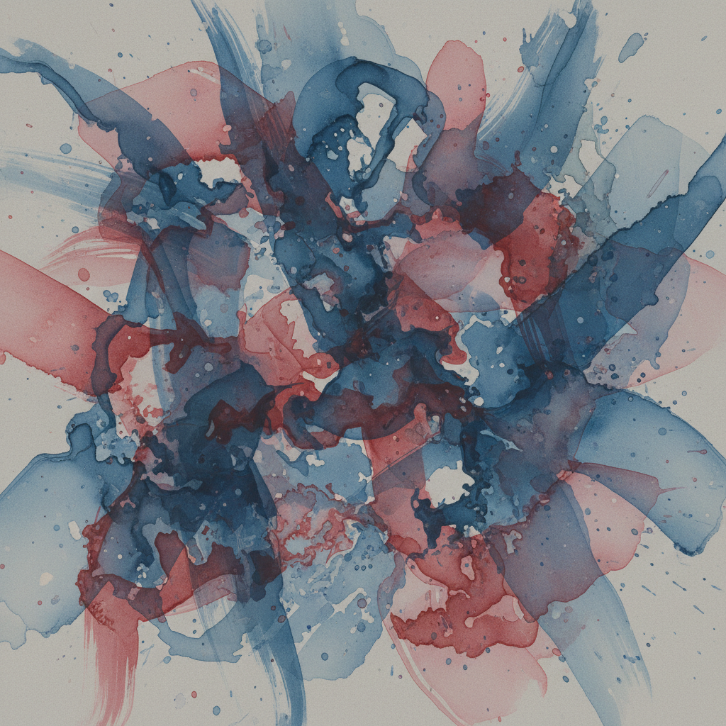 Abstract Ink Flow