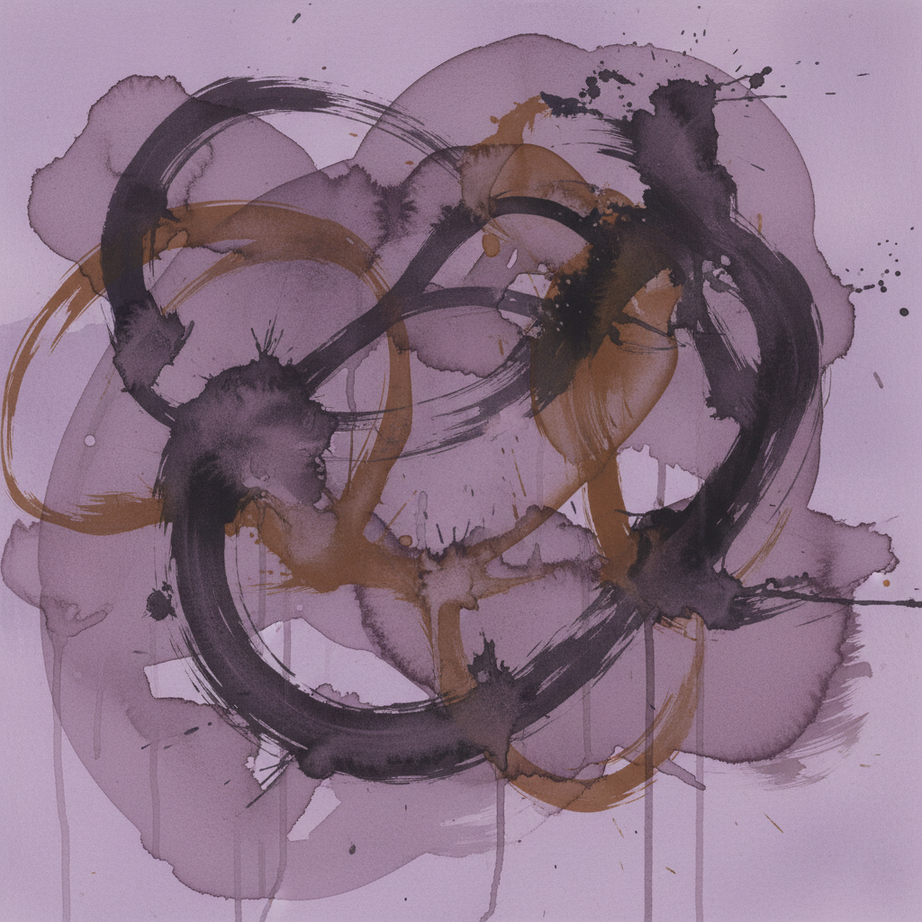 Abstract Ink Flow