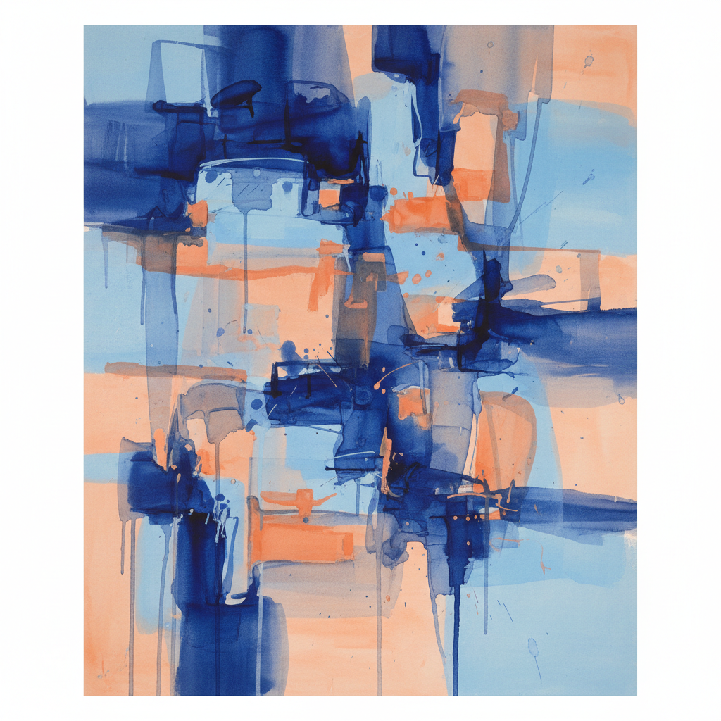 Abstract Ink Flow