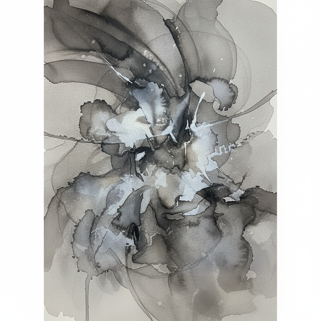 Abstract Ink Flow