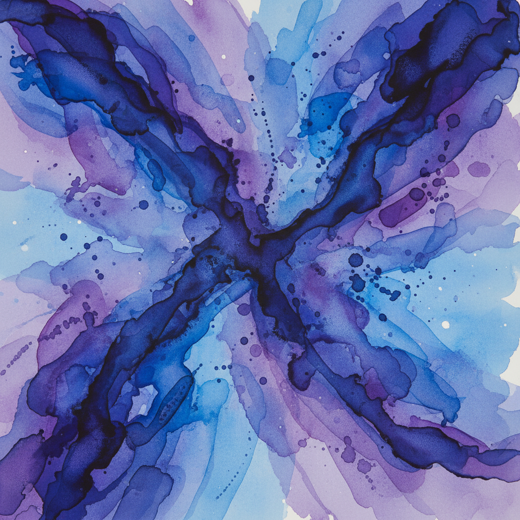 Abstract Ink Flow