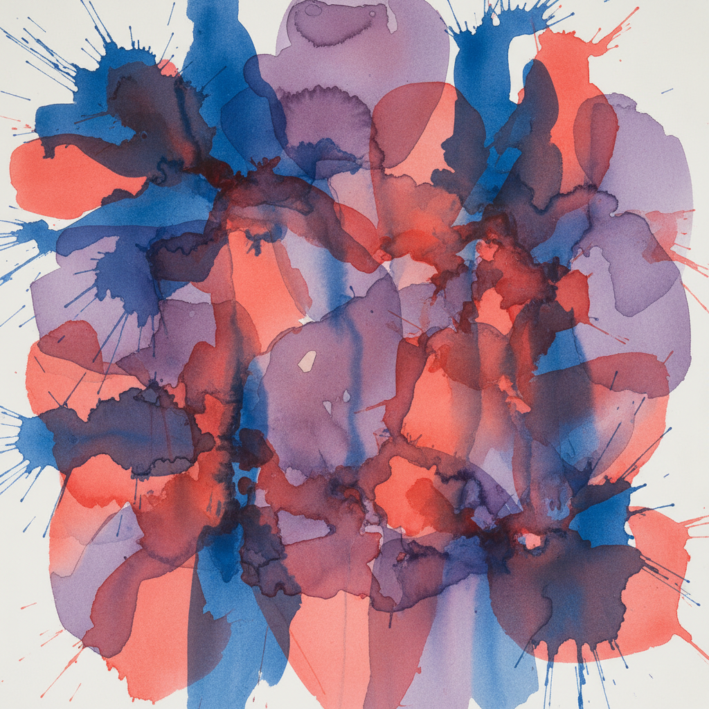 Abstract Ink Flow