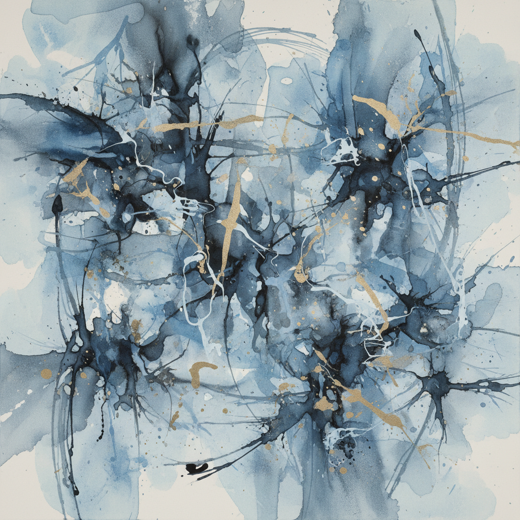 Abstract Ink Flow