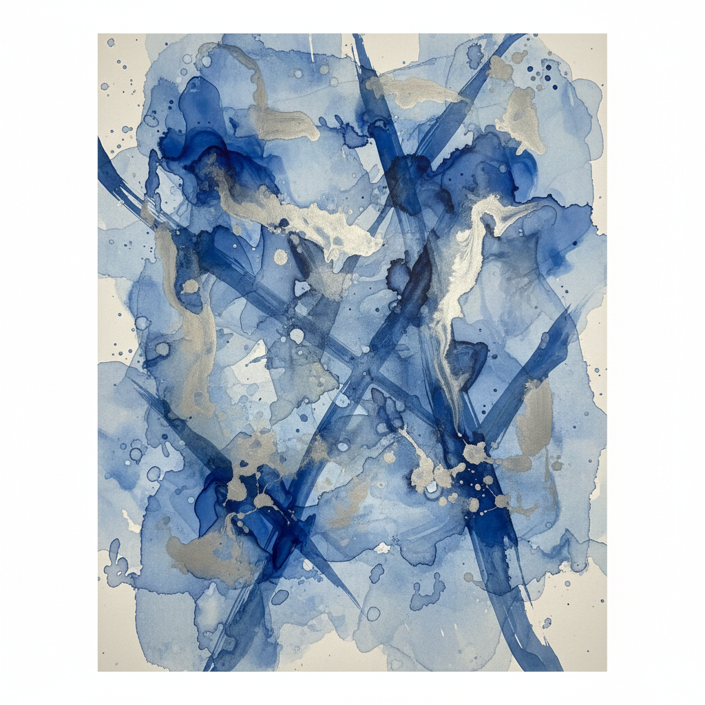 Abstract Ink Flow