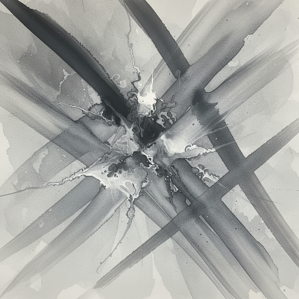 Abstract Ink Flow