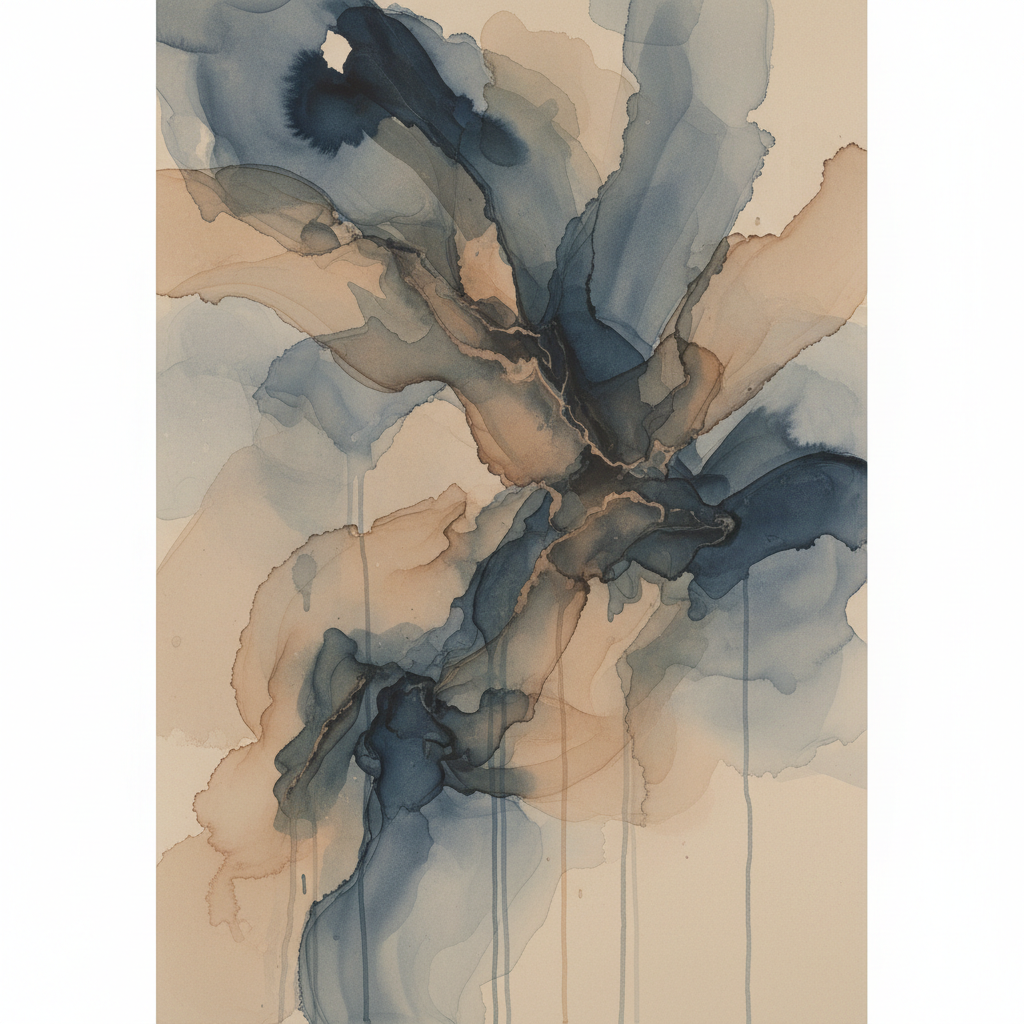 Abstract Ink Flow