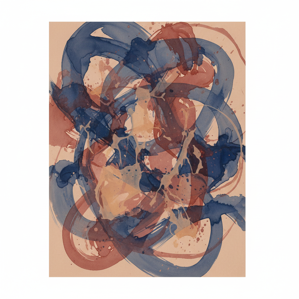 Abstract Ink Flow