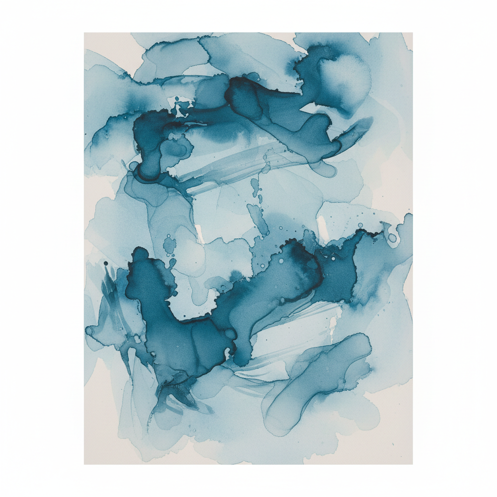 Abstract Ink Flow