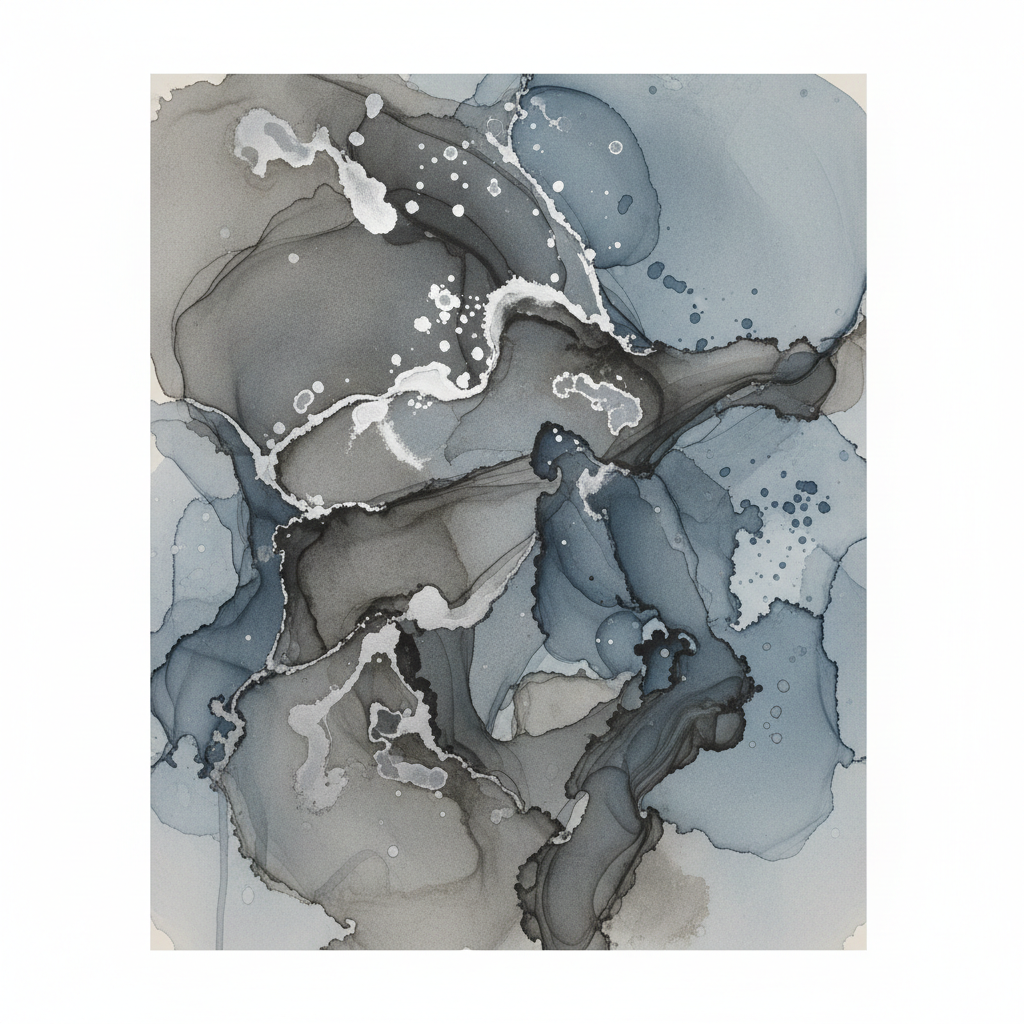 Abstract Ink Flow