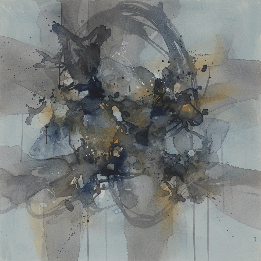 Abstract Ink Flow