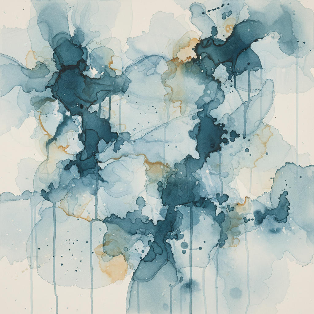 Abstract Ink Flow