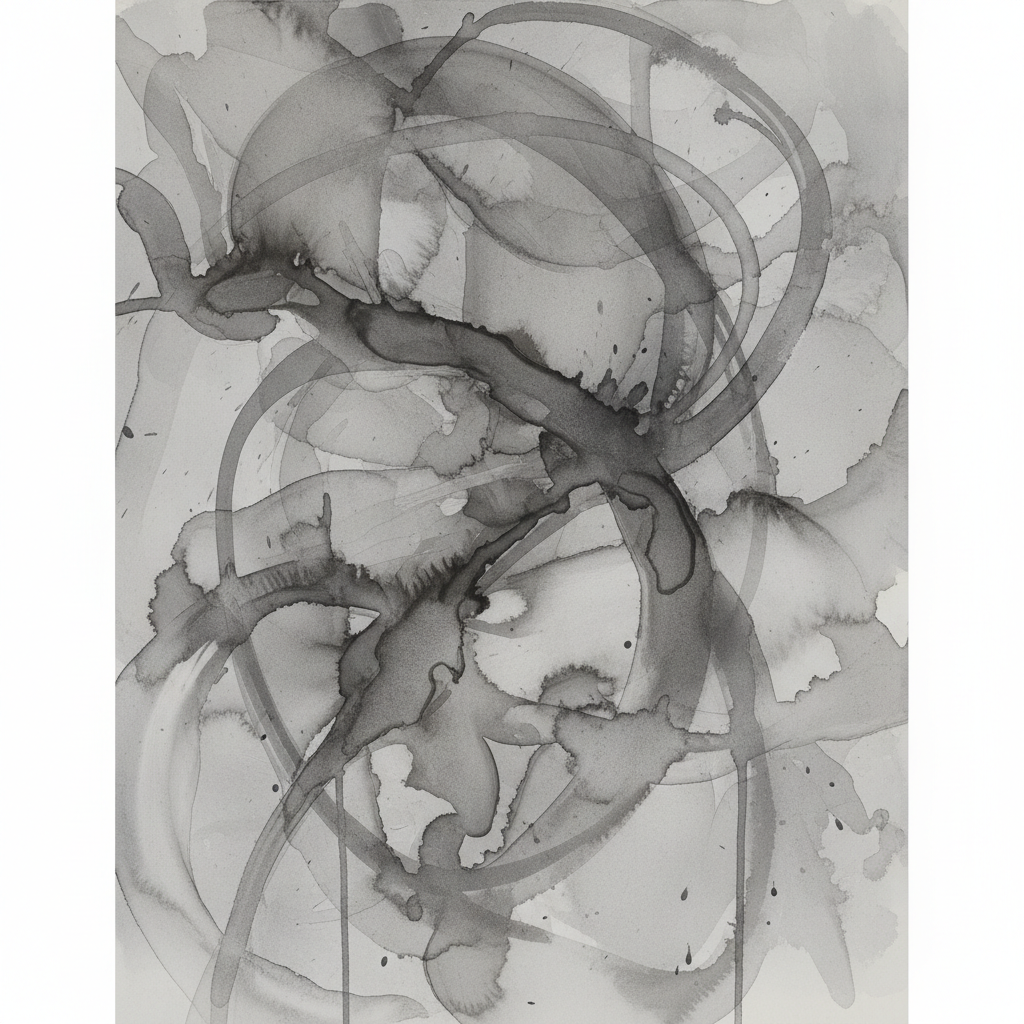 Abstract Ink Flow