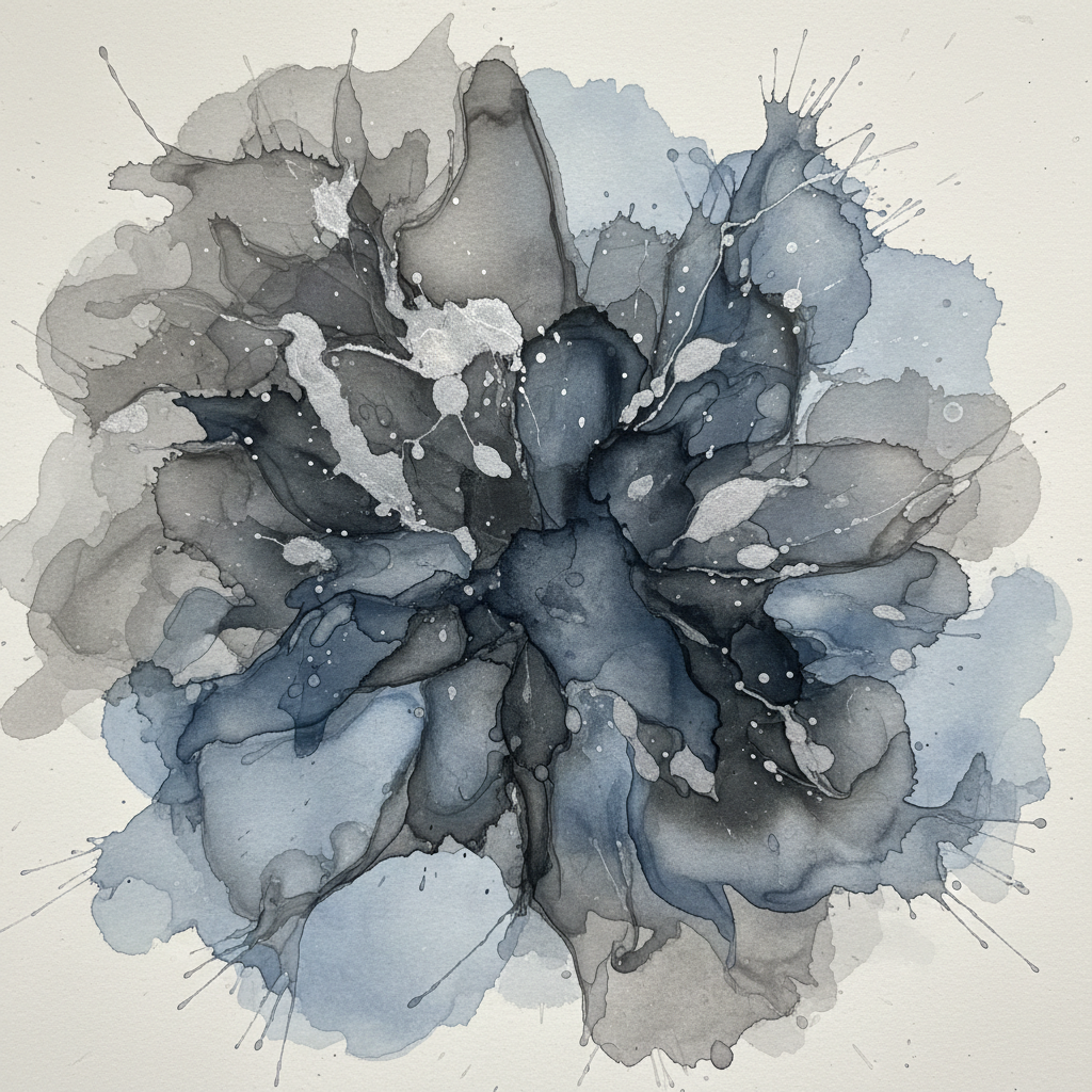 Abstract Ink Flow