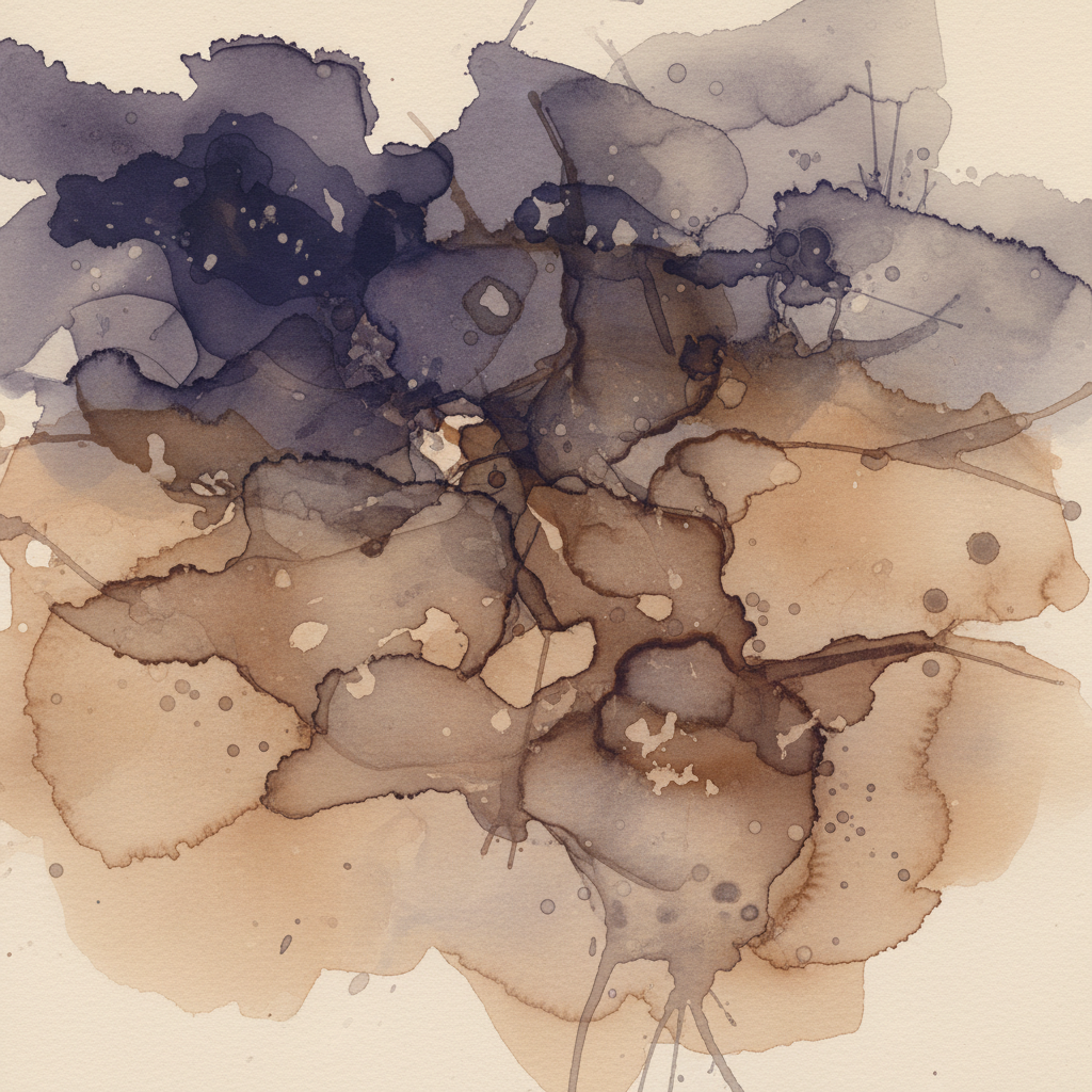 Abstract Ink Flow