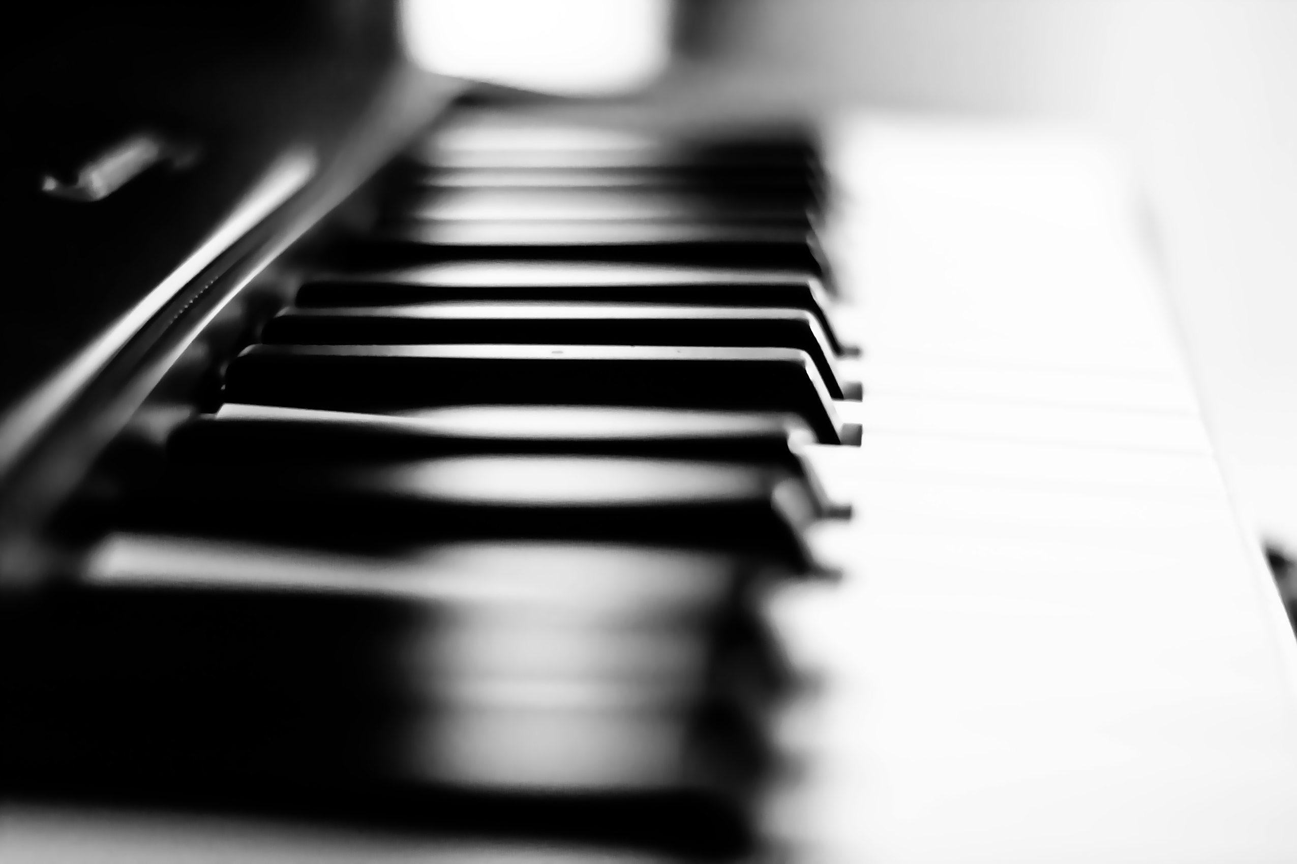 Abstract Piano Keys
