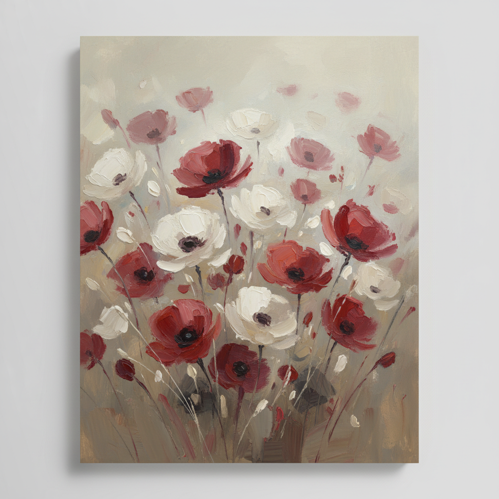 Abstract Poppy Dream