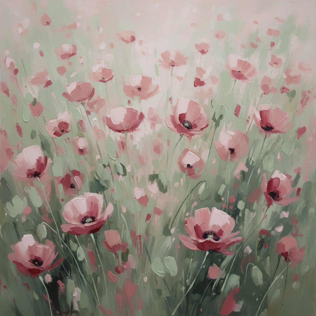 Abstract Poppy Dream