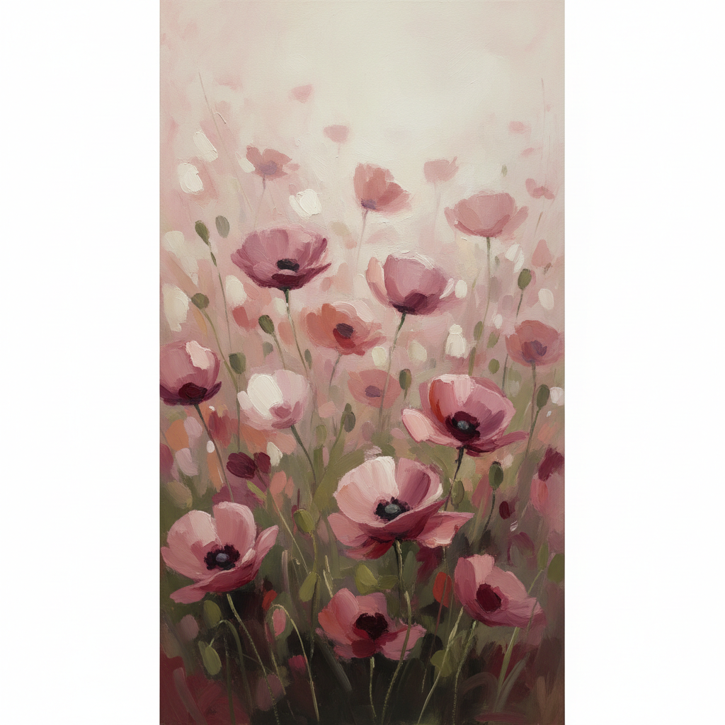 Abstract Poppy Dream