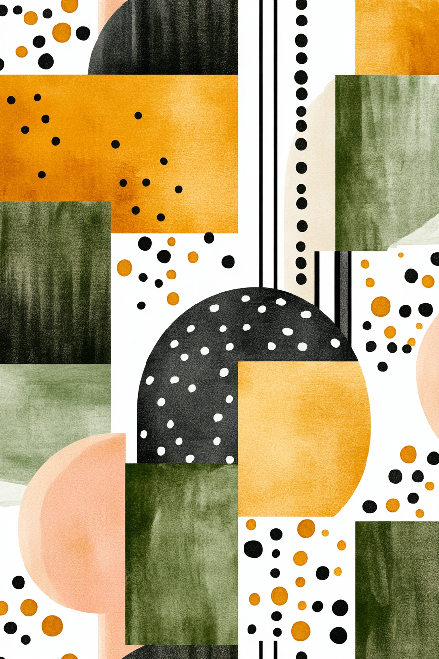 Abstract Shapes Colours