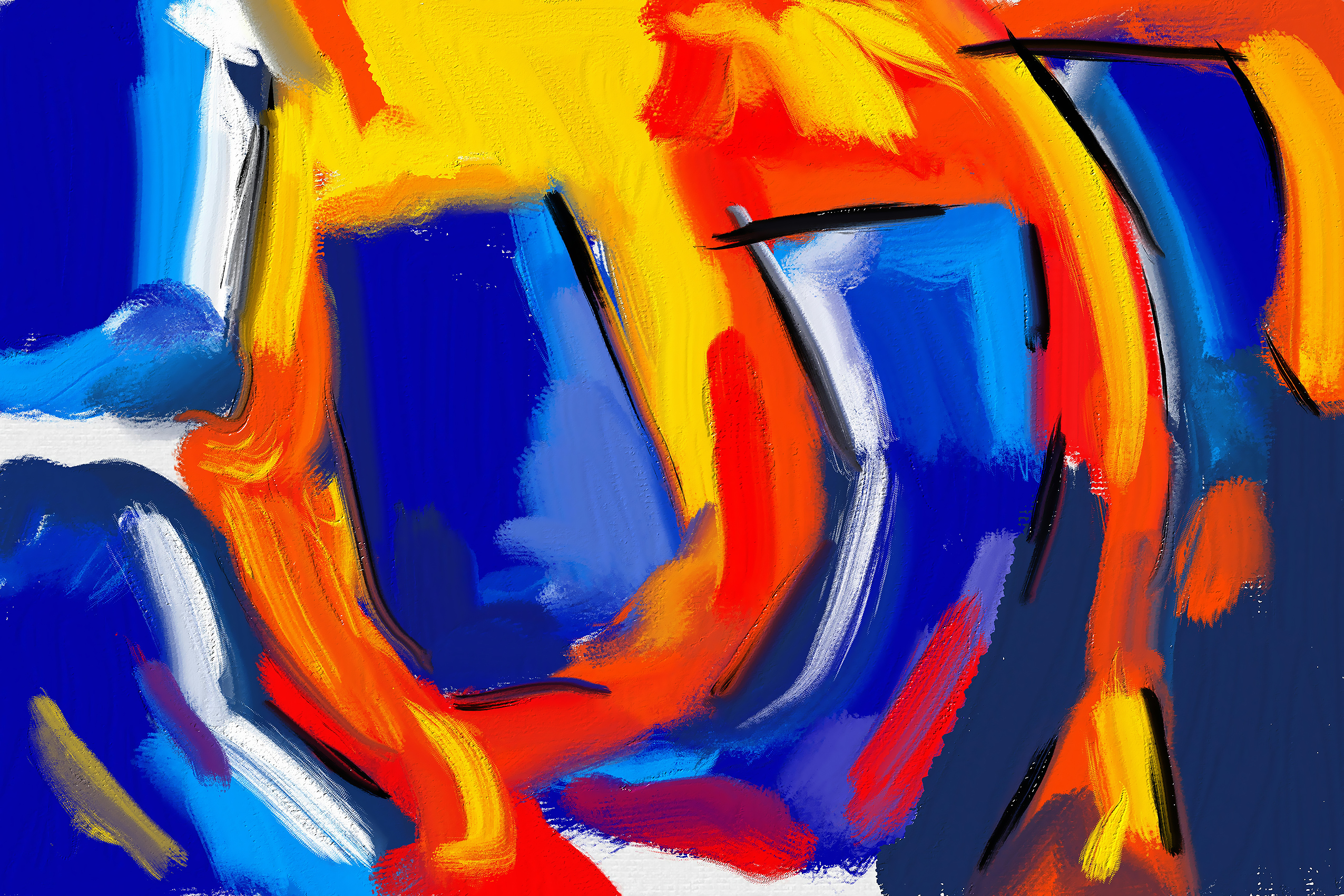 Abstract Swirl of Emotion
