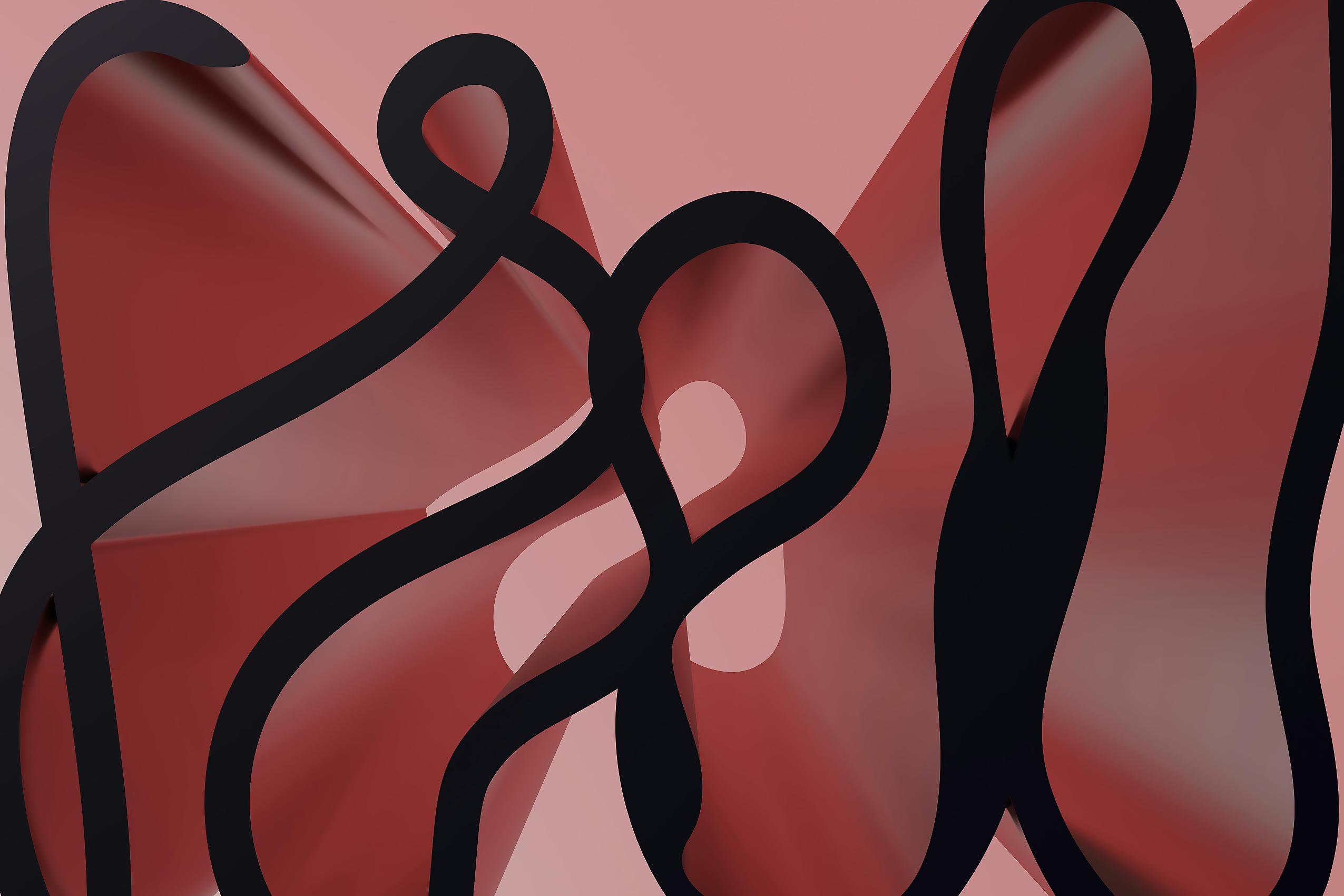 Abstract Waves of Sensation