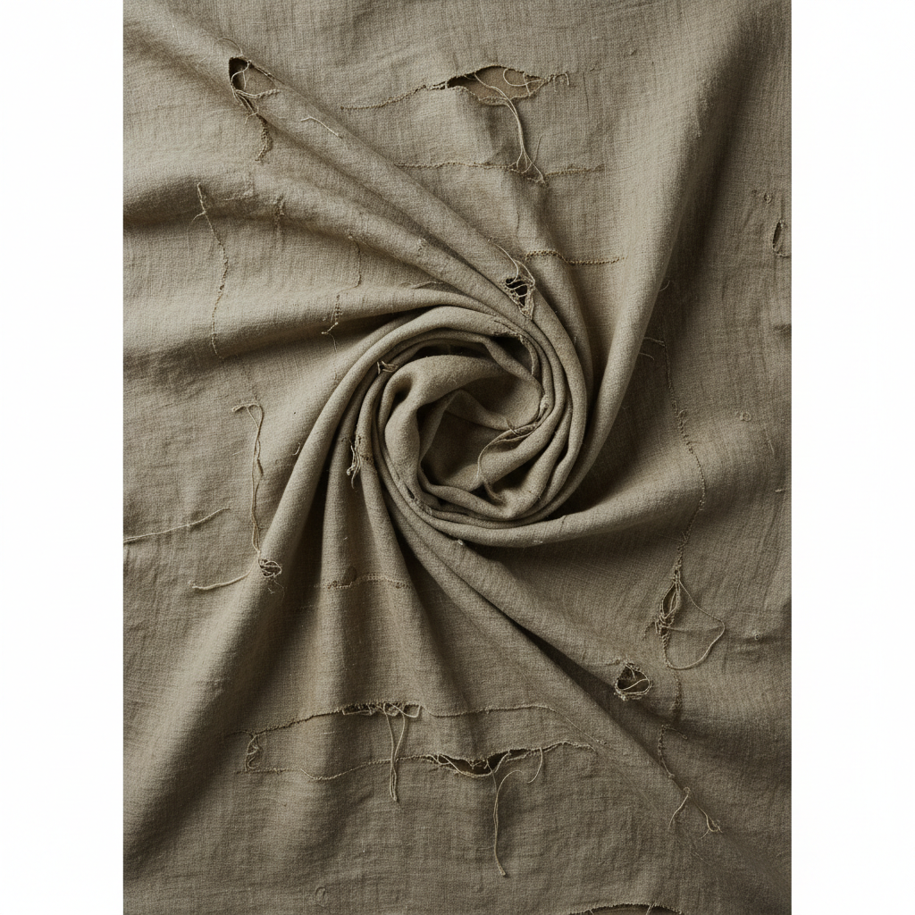 Aged Linen Veil