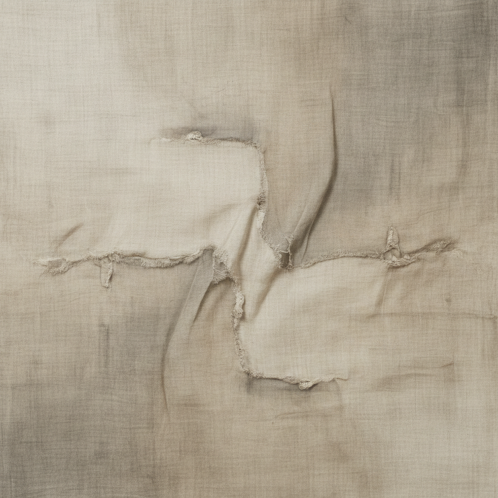 Aged Linen Veil