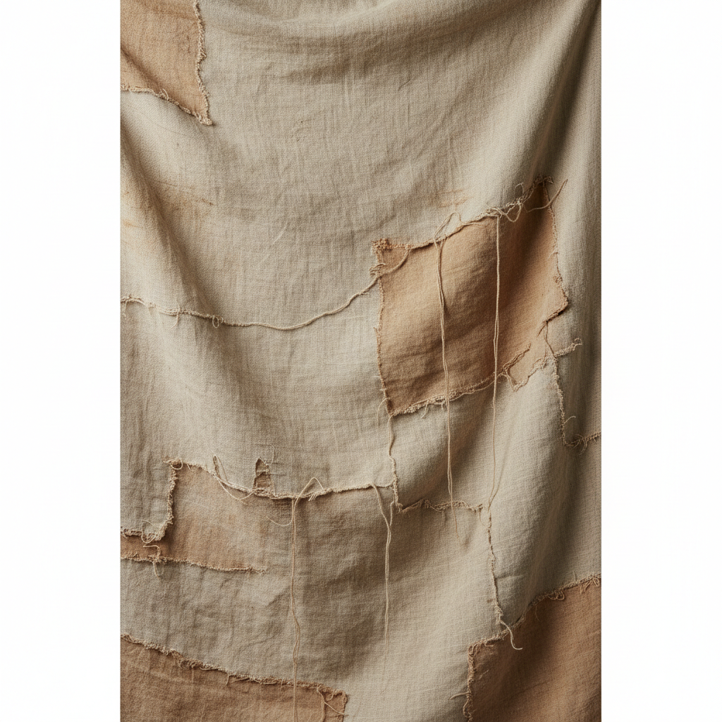 Aged Linen Veil