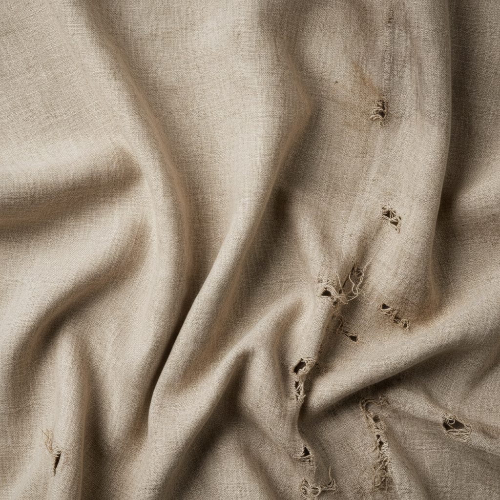 Aged Linen Veil