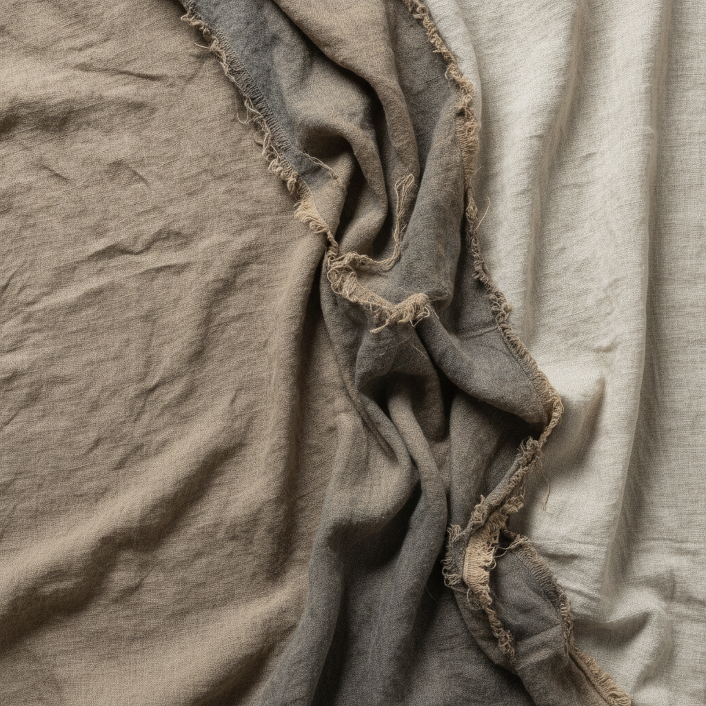 Aged Linen Veil