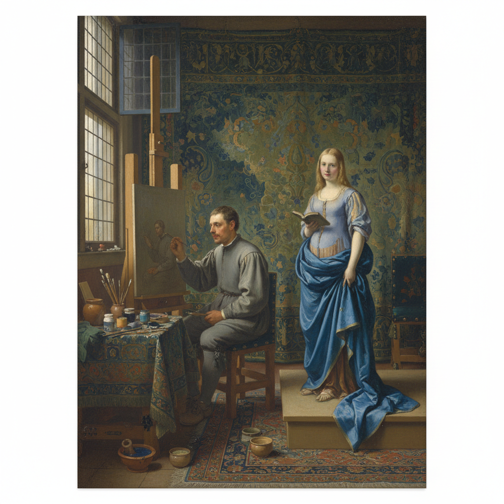 Allegory of Painting — Johannes Vermeer