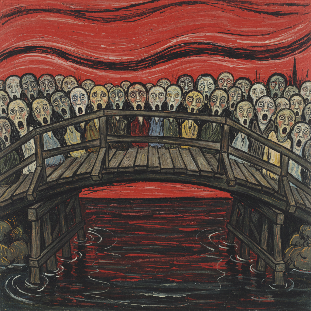 Anxiety — Edvard Munch