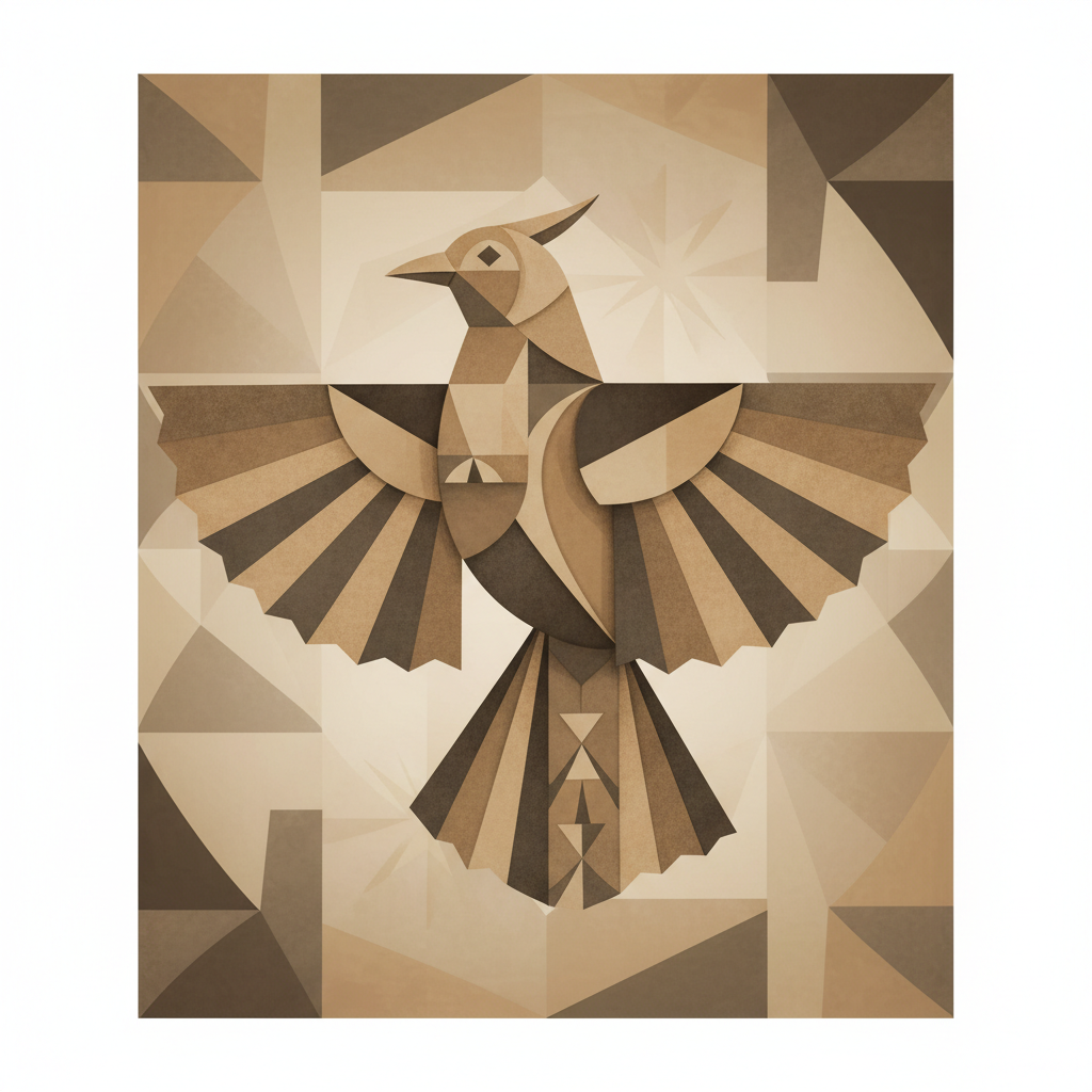 Atomic Avian Geometries