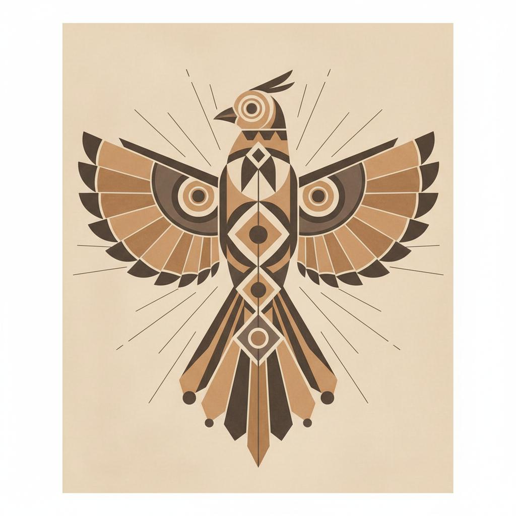 Atomic Avian Geometries