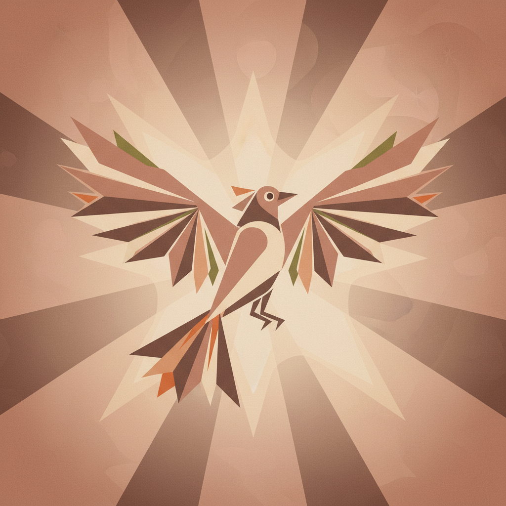Atomic Bird Abstract