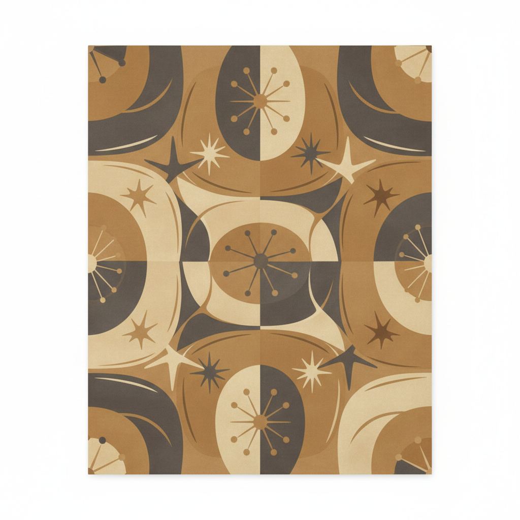 Atomic Boomerang Shapes