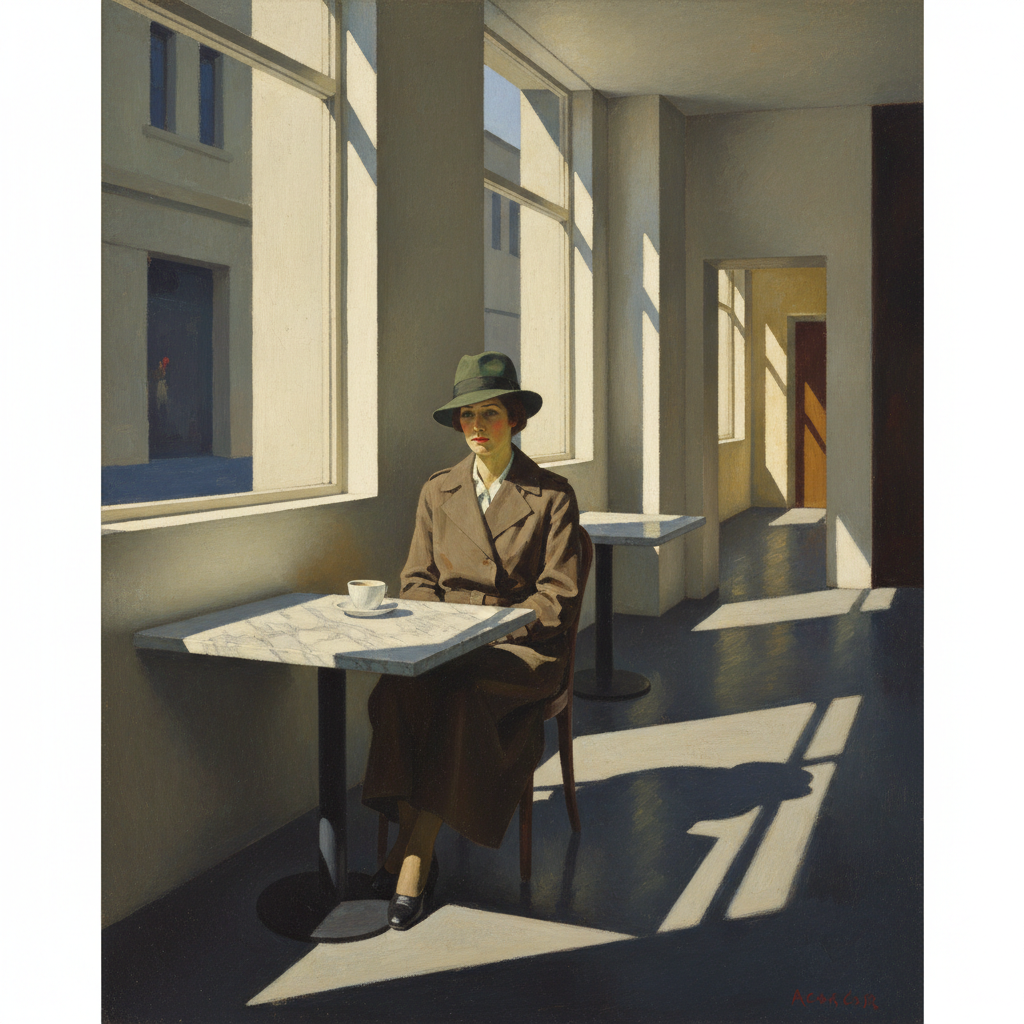 Automat — Edward Hopper
