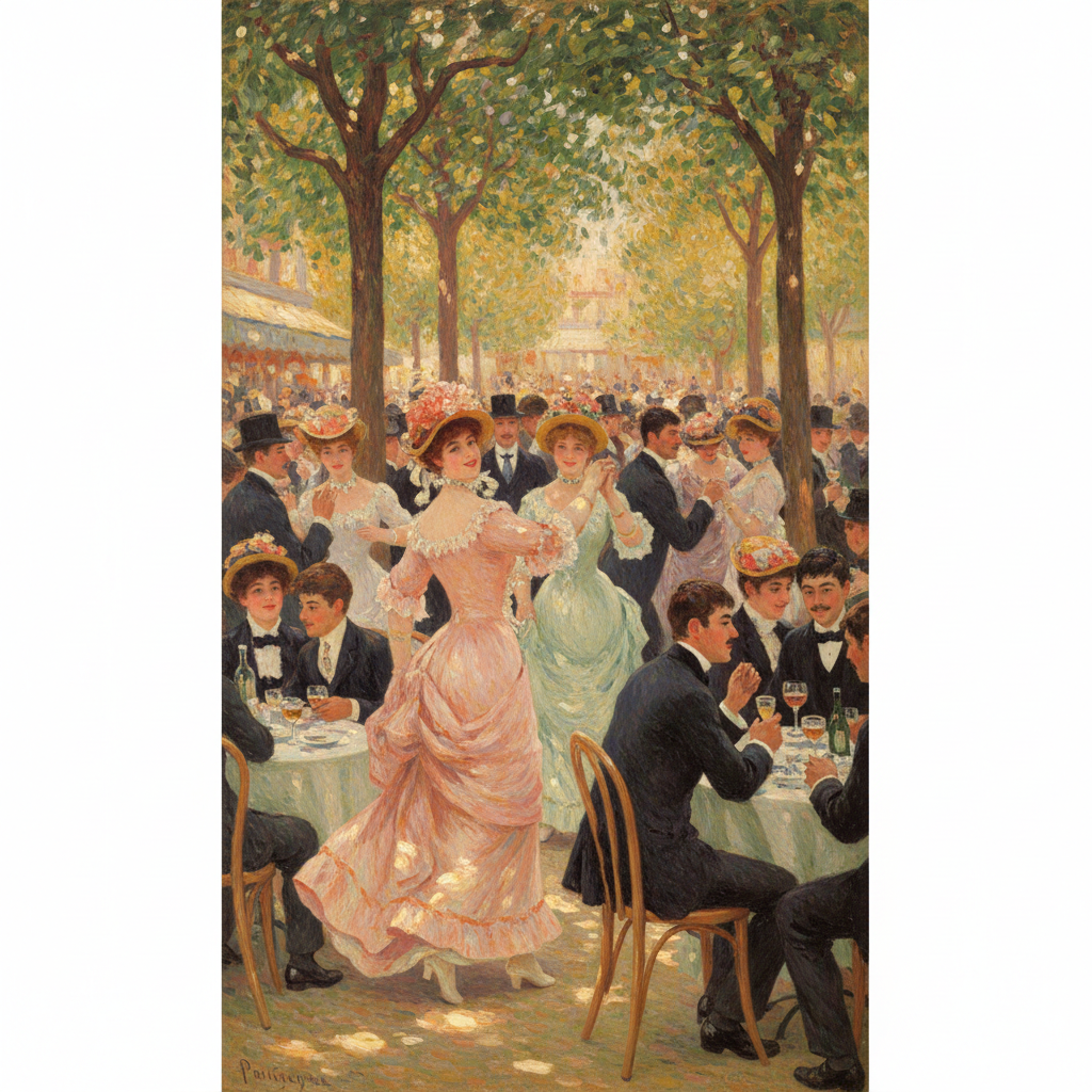 Bal du moulin de la Galette — Pierre-Auguste Renoir