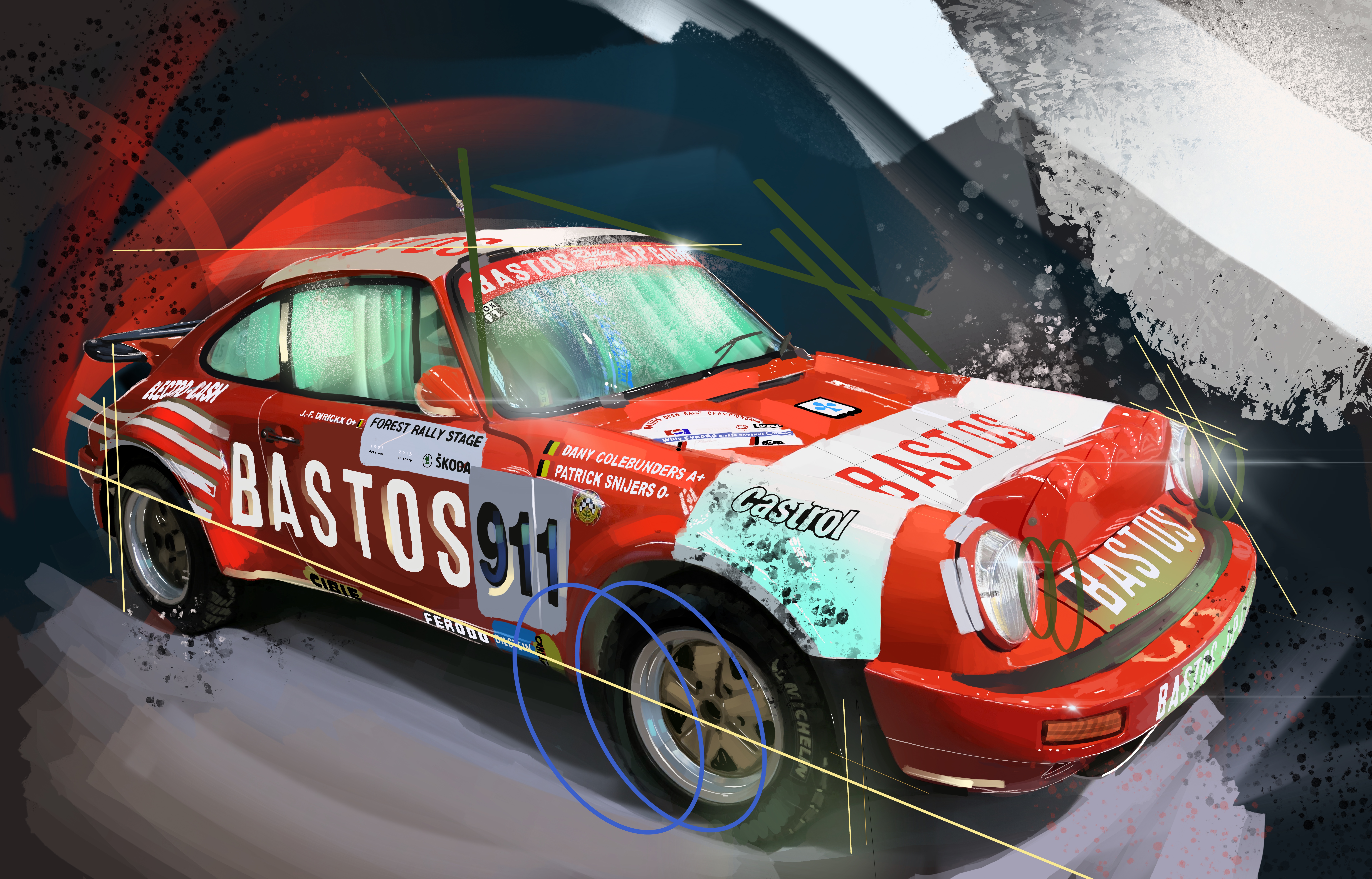 Bastos Rally Porsche