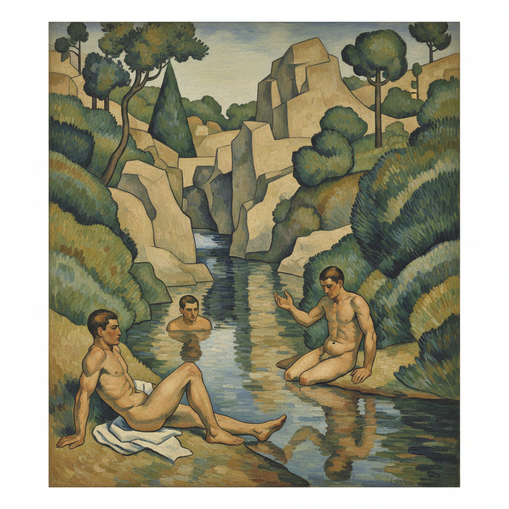 Bathers at Rest — Paul Cézanne